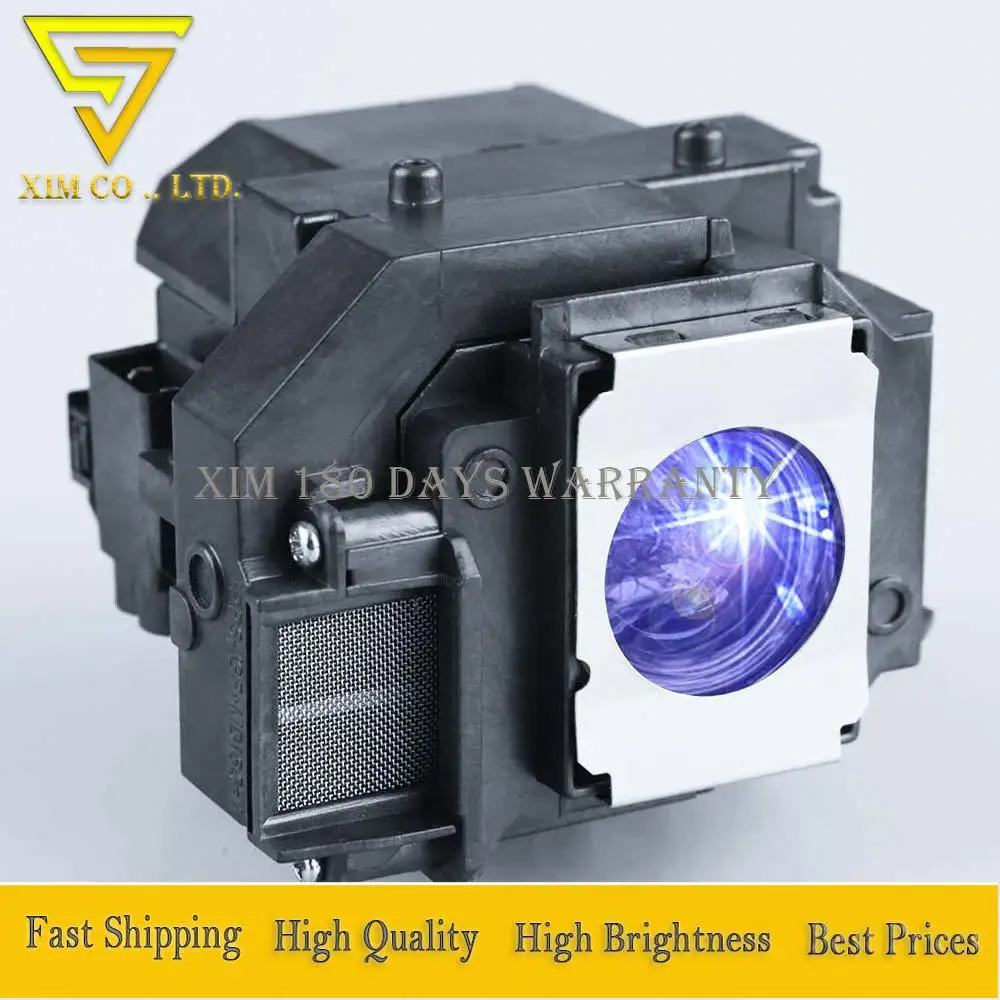 Заменяемая прожекторная лампа для ELPLP54/V13H010L54 EPSON 705HD S7 W7 S8 + EX31 EX51 EX71 EB-S7 X7 S72 X72 X8 S82 W8