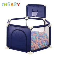 IMBABY детский манеж для детей Бассейн шарики игрушка манеж для 0-6 лет мяч бассейн для ребенка забор детская палатка шатер шар бассейн