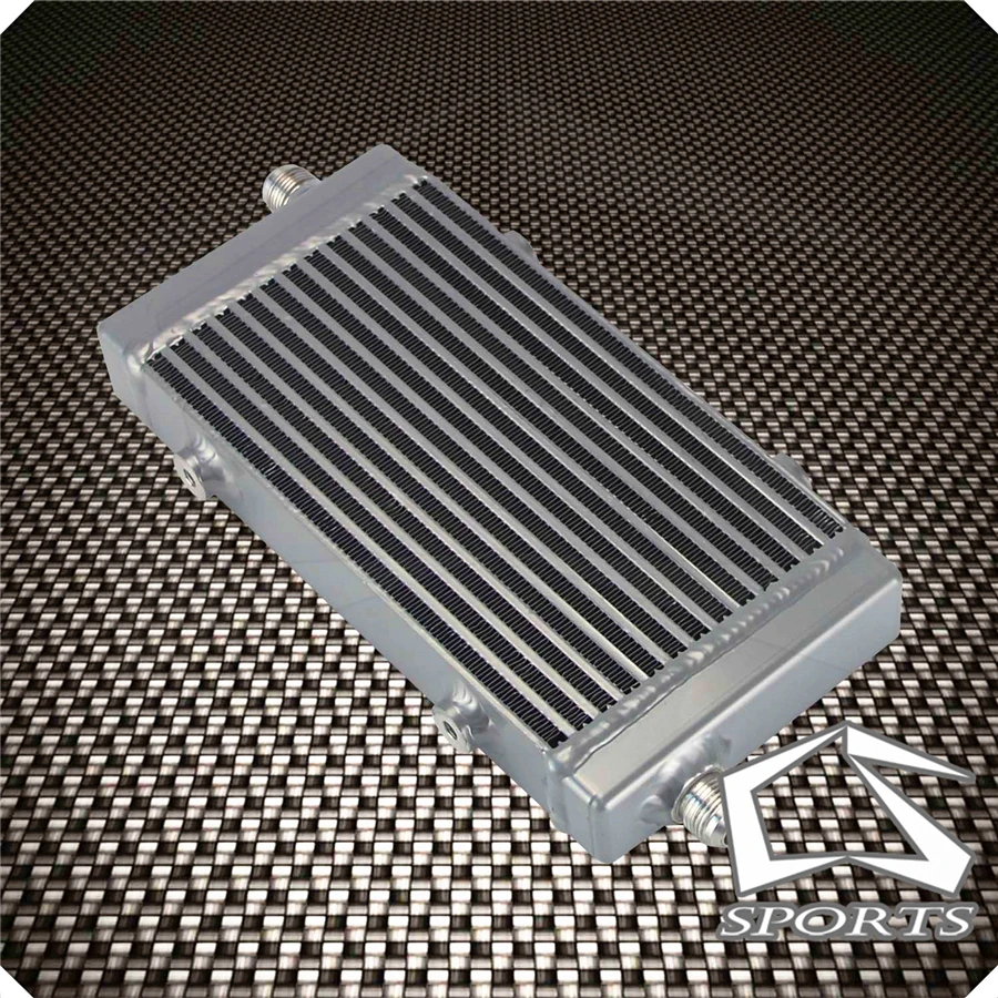 1 шт. универсальный масляный радиатор черный/серебристый|Маслоохладители| |