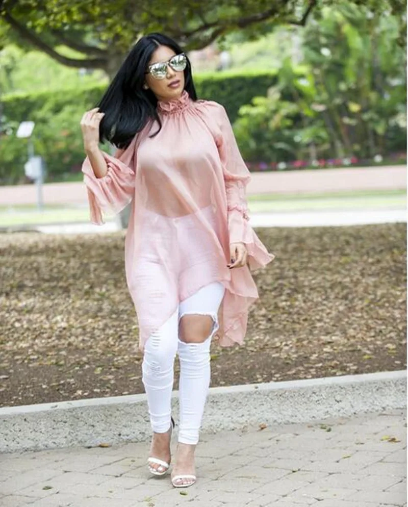 Ebay Новый Шаблон Сексуальные Будет Код Шифон Солнцезащитный Крем Одежда Халат