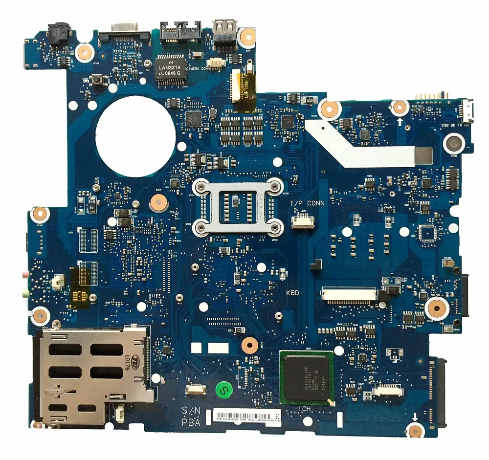 SZWXZY отлично подходит для Samsung NP-R710 R710 Материнская плата ноутбука PM45 DDR3 9300M 256 Мб