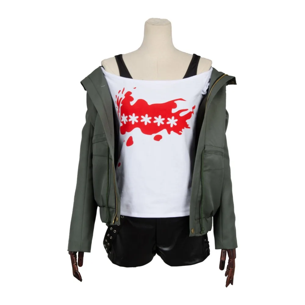 Persona 5 Косплэй костюм футаба Сакура кофта куртка на Хэллоуин Карнавальный для