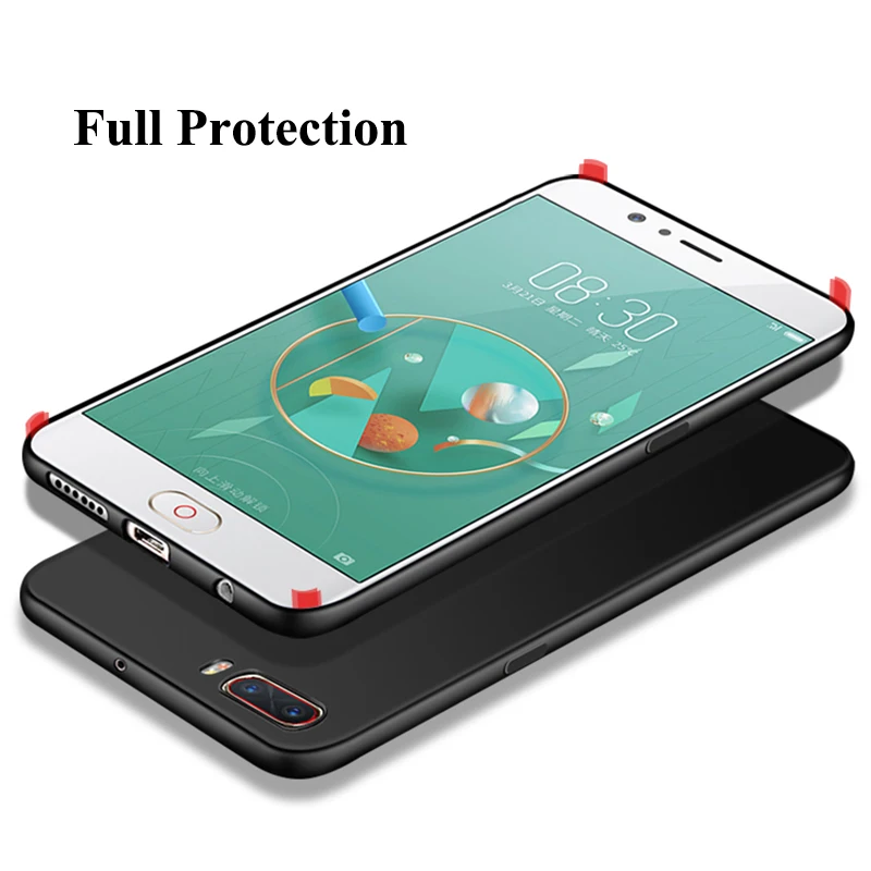 Чехол MUCHI для ZTE Nubia M2 простой тонкий матовый мягкий силиконовый чехол Z17 Mini Z11
