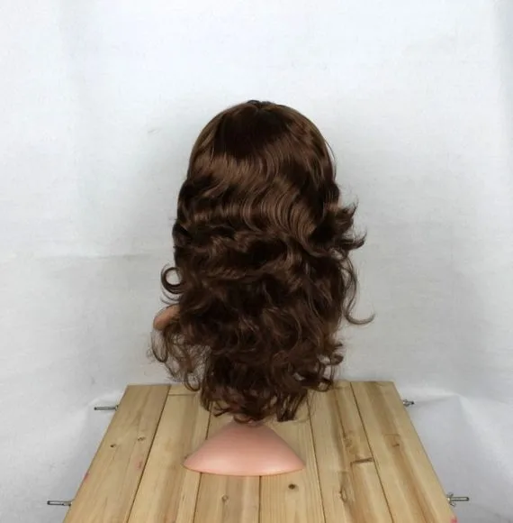 Высококачественная Реалистичная искусственная голова с волосами для шляпы