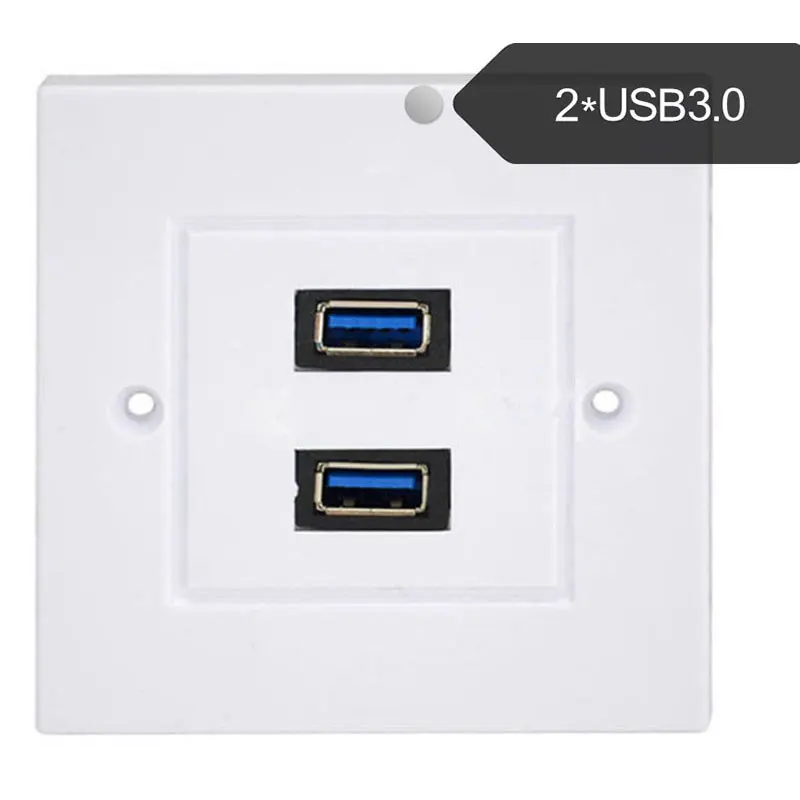 Safty 2 порта USB3.0 настенное зарядное устройство розетка адаптер питания новейшая |