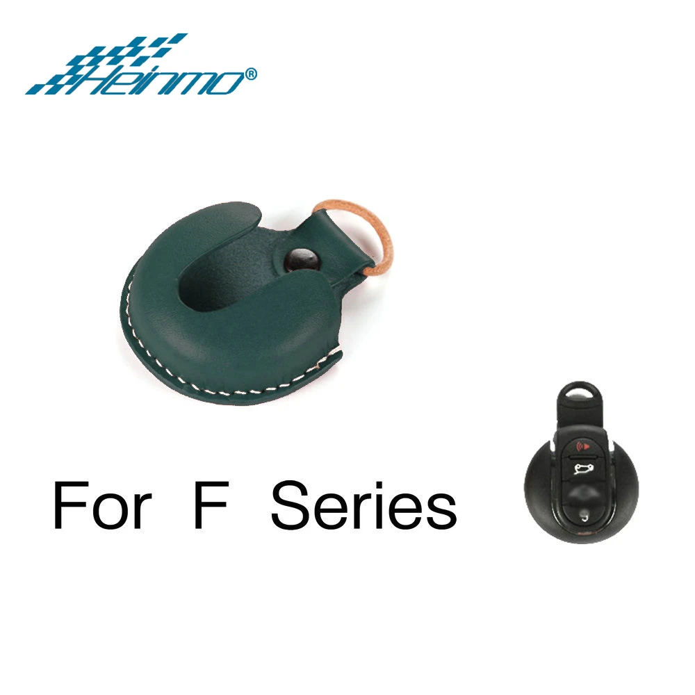 F Series Green Аксессуары для MINI Cooper, автомобильный чехол из натуральной кожи, держатель для MINI Cooper Countryman R50 R53 R55 R56 R60 F55 F56 F54 F60 - Название цвета: F Series Green