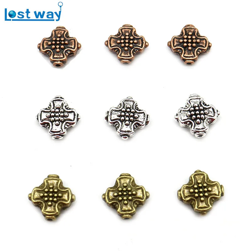 Wholesale price Silver Gold Brass Zinc Alloy Chinese Knot Spacer Beads High Quality Diy Jewelry Findings Accessories | Украшения и