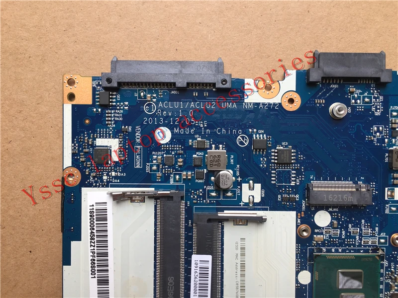 Бесплатная доставка Новинка Новая ACLU1/ACLU2 NM A272 материнская плата для ноутбука Lenovo
