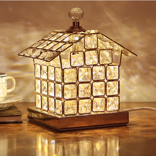 Новинка 2016 настольная лампа украшение для жилых помещений освещение кристалл SMD