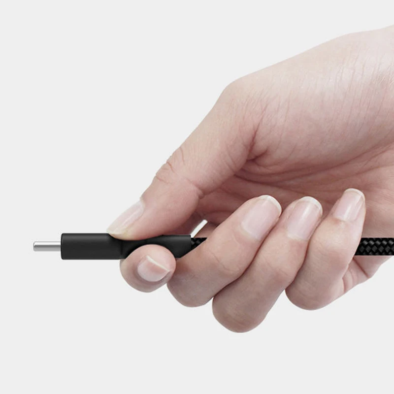Глобальная версия Xiaomi USB-C кабель для зарядки передачи данных плетеный провод 100