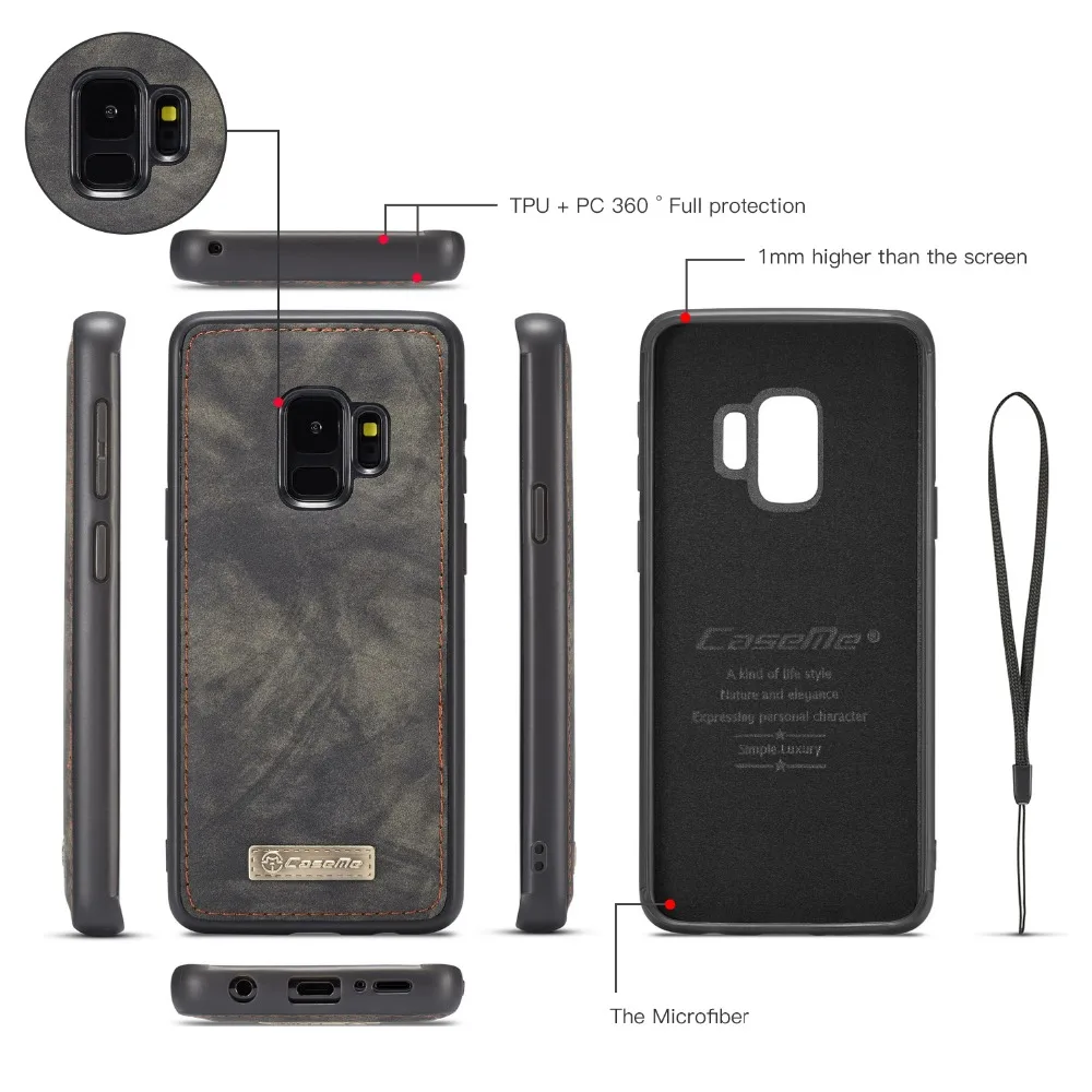 

CASEME Samsung Galaxy S9 Plus, Samsung S9