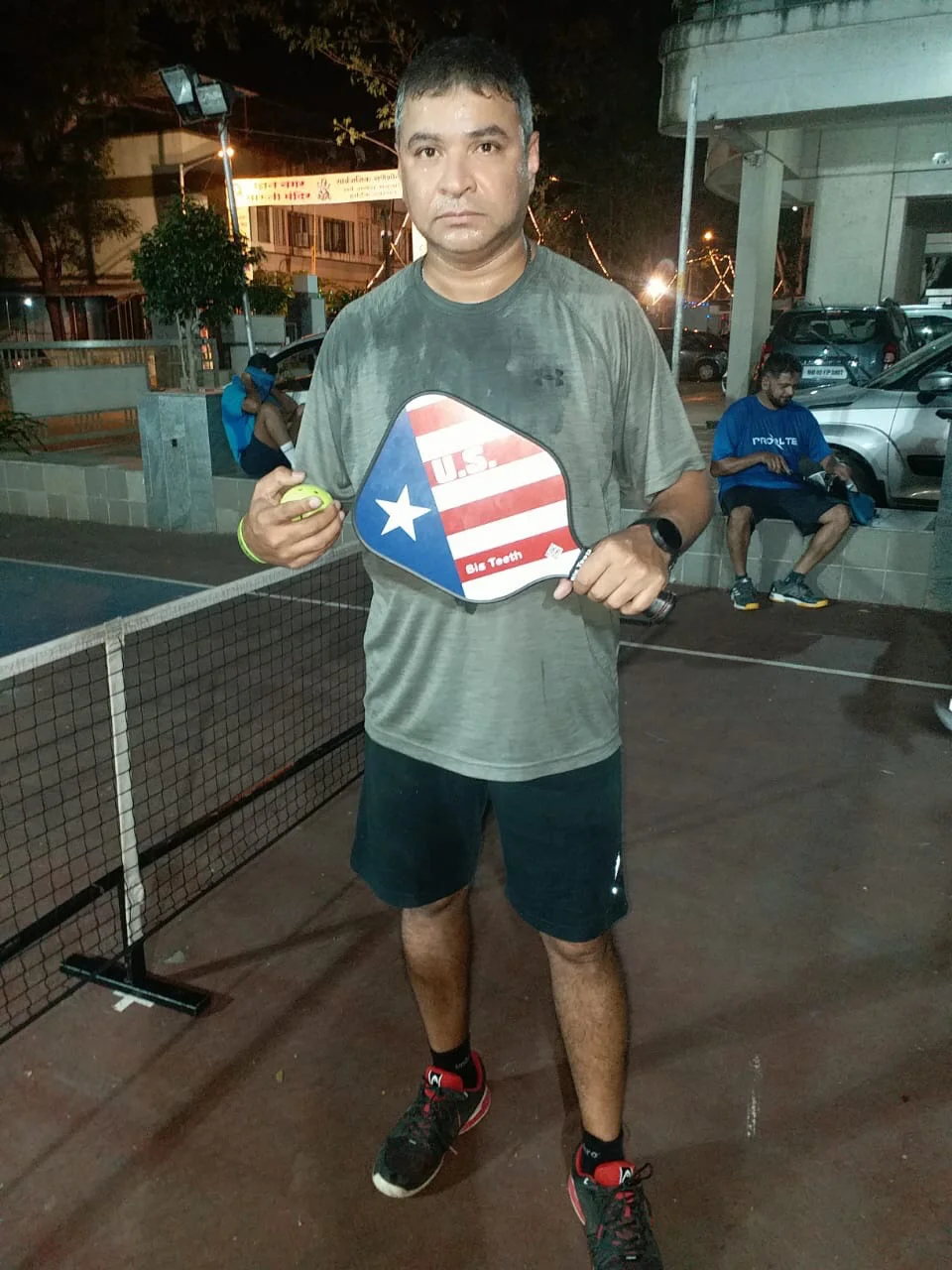 Ракетка с большими зубами PickleBall легкая ракетка графитовым сотовым ядром