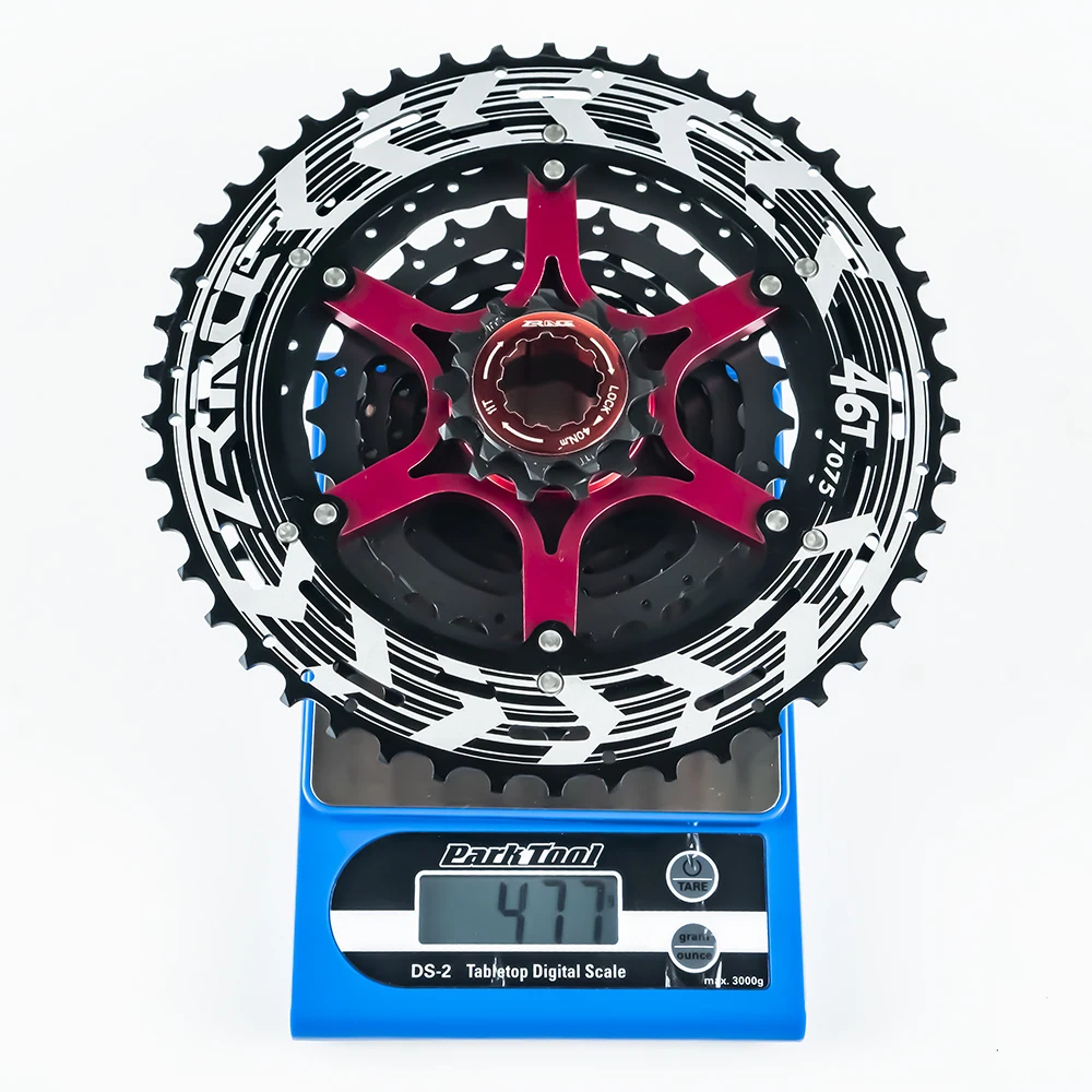Легкая кассета ZRACE Alpha 10 s скоростей MTB bike freewheel 11 46T/50T black |Храповик велосипеда| |