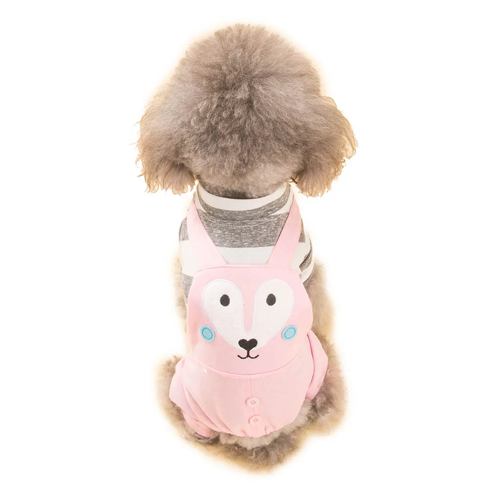 Hipidog сезон: весна–лето кота собаки рубашка в полоску комбинезон боди щенок