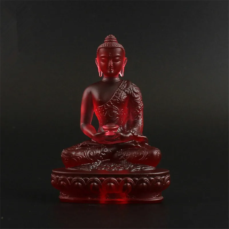 10 см качественное тибетское ремесло ручной работы с тремя ценными буддами