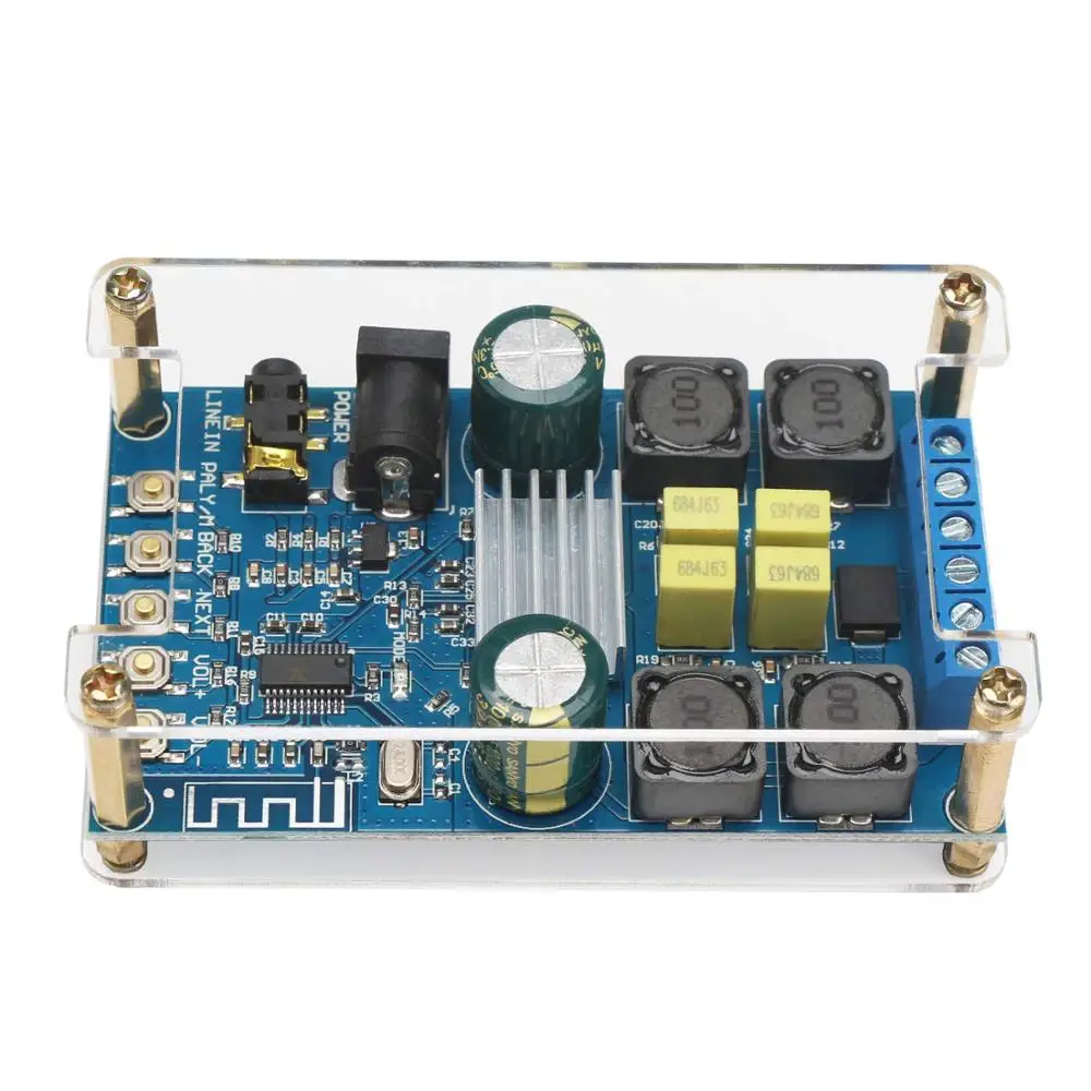 TPA3116 50 Вт + 2 0 аудио Беспроводная Bluetooth стерео цифровая плата усилителя мощности с
