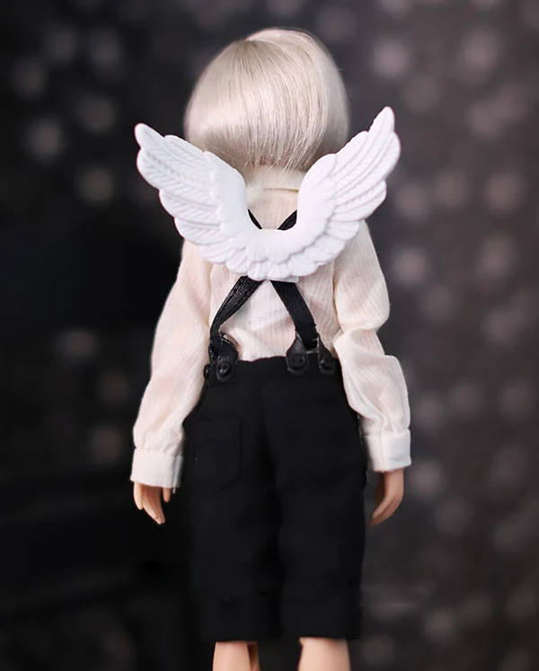 D01-P250 children handmade toy 1/3 1/4 uncle Doll Accessories BJD/SD doll Photo props plastic angel wings 1pcs | Игрушки и хобби