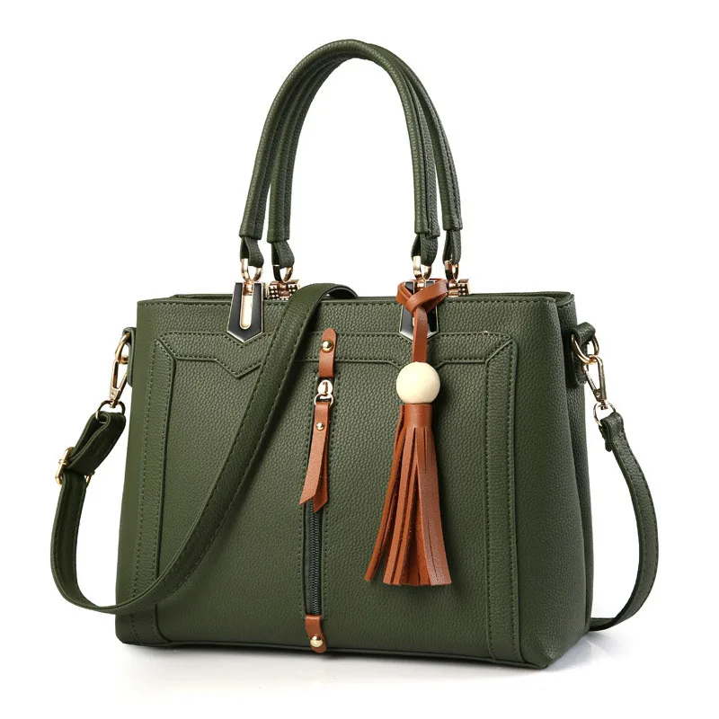 monnet cauthy female bags vintage concise office lady fashion girls handbags solid color wine red black green dark grey totes free global shipping