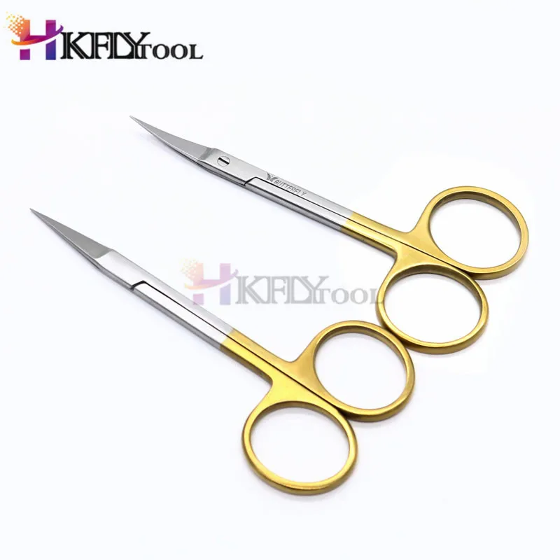 Высококачественные медицинские хирургические бриллиантовые ножницы с изгибом 9