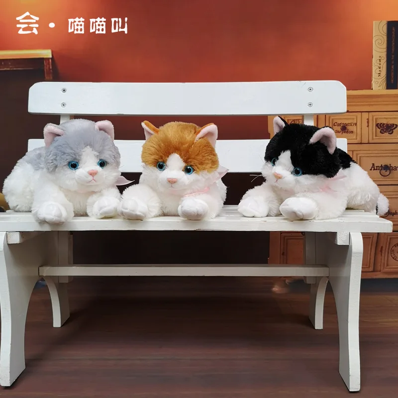 Millffy, 1 шт., новинка, 15-40 см, имитация кошки, кукла, плюшевая игрушка, японская кошка, плюшевая подушка, подушка для сна, подарки для девушки