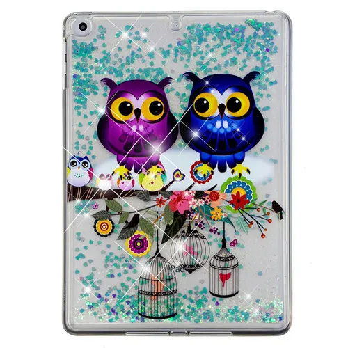 C Wekays для Coque Apple Ipad 9,7 милый Блестящий жидкий силиконовый чехол Fundas для IPad 9,7 дюймов A1822 A1823 чехол - Цвет: C