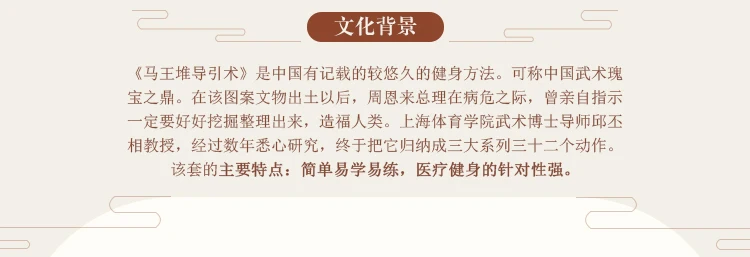 Mawangdui Руководство карта моделирование восстановление амбулаторного аптеку культурное украшение живопись цигун обучения ушу