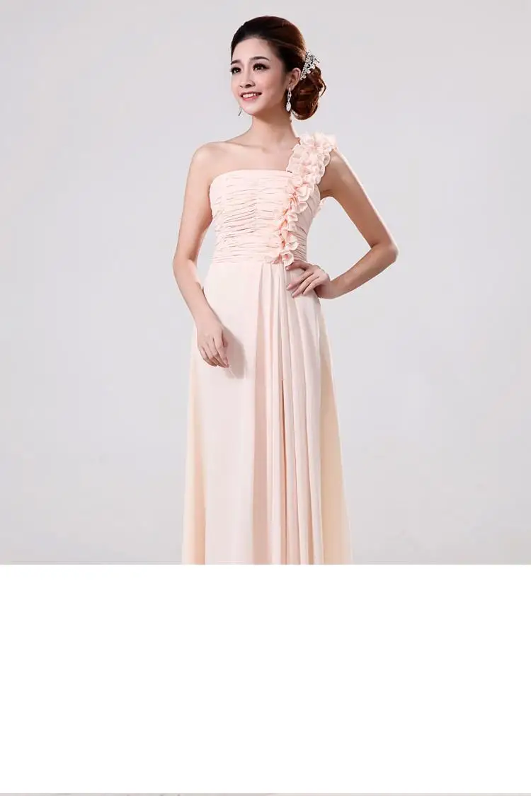 Шифоновое платье на одно плечо для подружки невесты 2020|bridemaid dress|guest dressbrides maid |