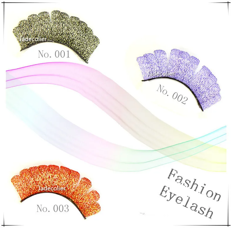Новые модные кружевные ресницы для наращивания Красочный Макияж Красивые