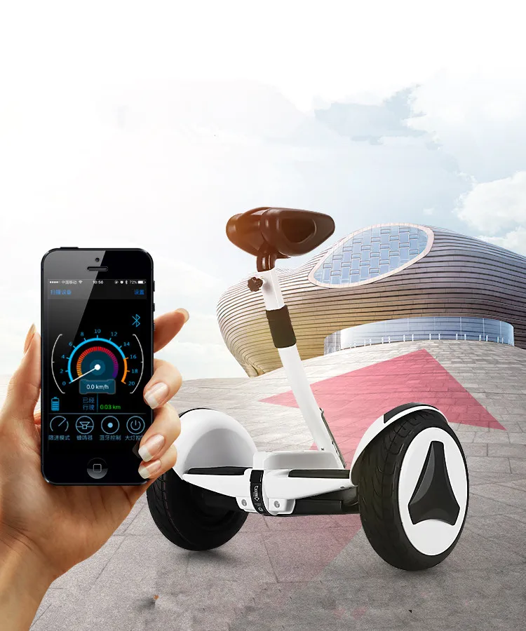 Самокат Ховерборд с приложением Bluetooth колонка два колеса скутер для детей и