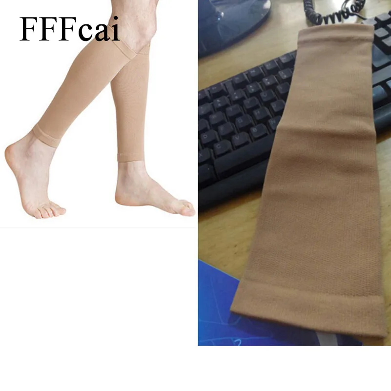 FFFcai 4 штуки = 2 пар/компл. Для мужчин компрессионные чулки носки для бега