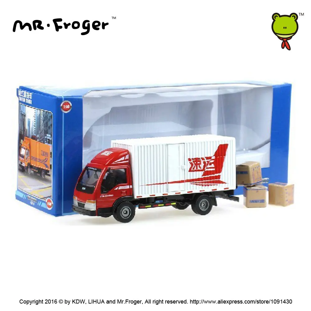 Mr.Froger Box Van Truck модель автомобиля из сплава рафинированная металлическая
