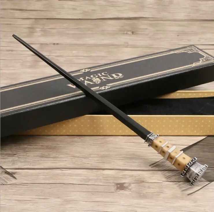 Металлический сердечник Harri Wand COS Skender Abernathy Spielman Leta Lestrange волшебная палочка/элегантная лента на палочке подарочная коробка