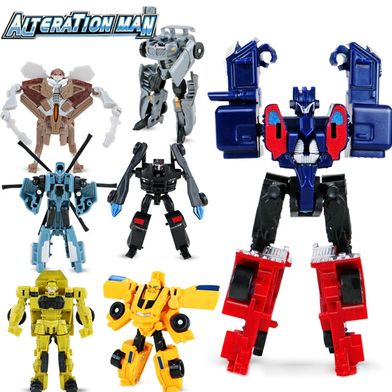Мини трансформер робот автомобиль фигурки игрушки дети подарки|mini figures|mini figure