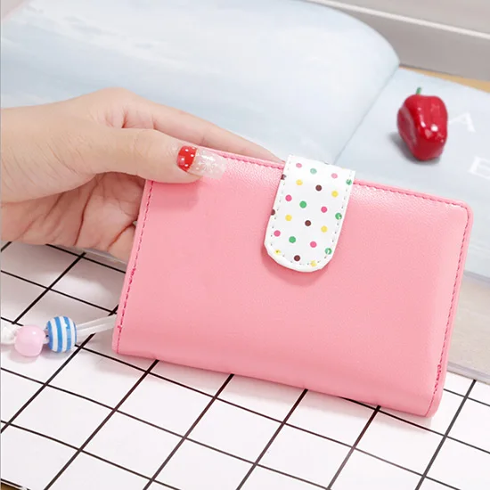 Watermelon red Модный милый Длинный кошелек, женские кошельки с кисточками, кошелек для монет, держатель для карт, кошельки, клатч, сумка для денег из искусственной кожи, милый волнистый кошелек - Цвет: Watermelon red
