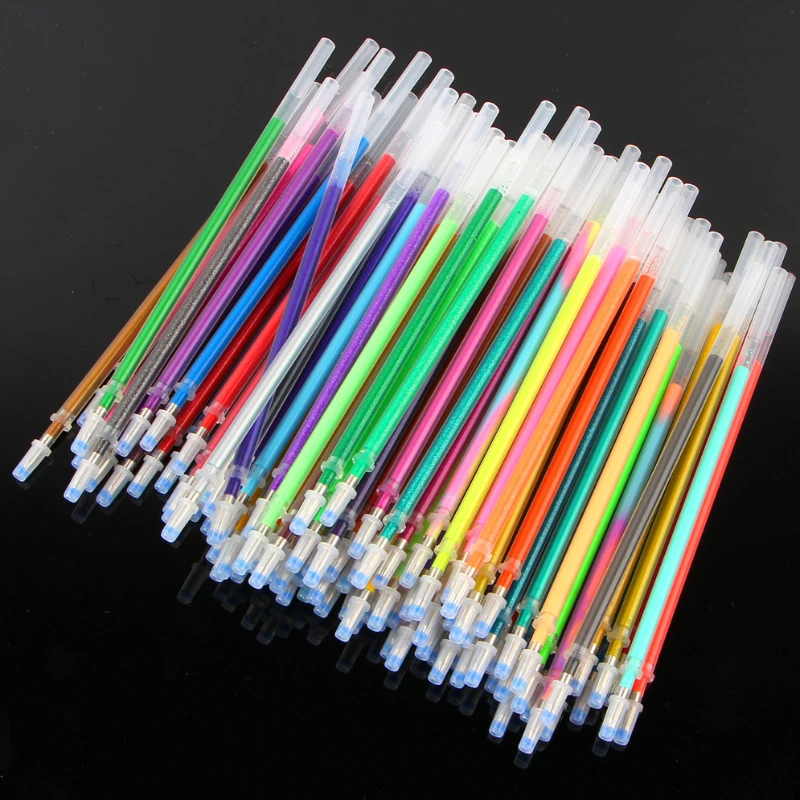 Гелевая ручка с радужной вспышкой 24 шт. | Канцтовары для офиса и дома