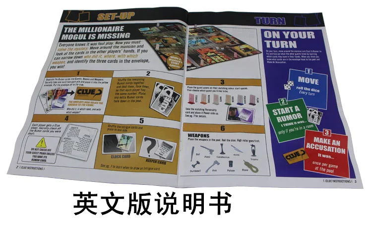 Откройте для себя детективную карточную игру с инструкцией на английском языке |