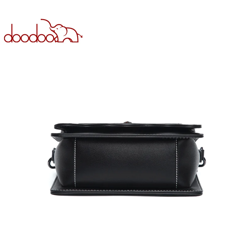 DOODOO женская сумка через плечо искусственная с волнистой текстурой кожаная