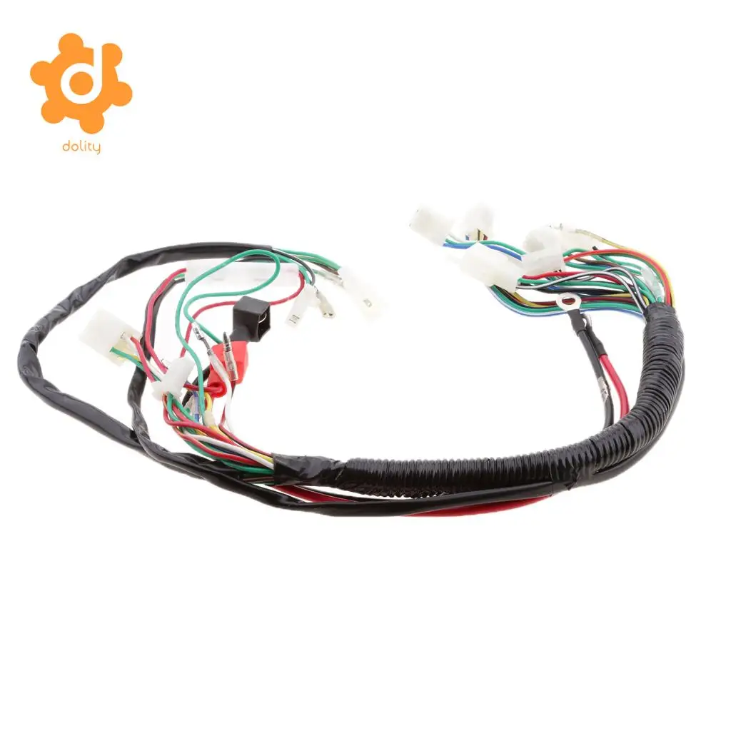 Комплект жгут проводов для запуска электродвигателя комплект питбайка