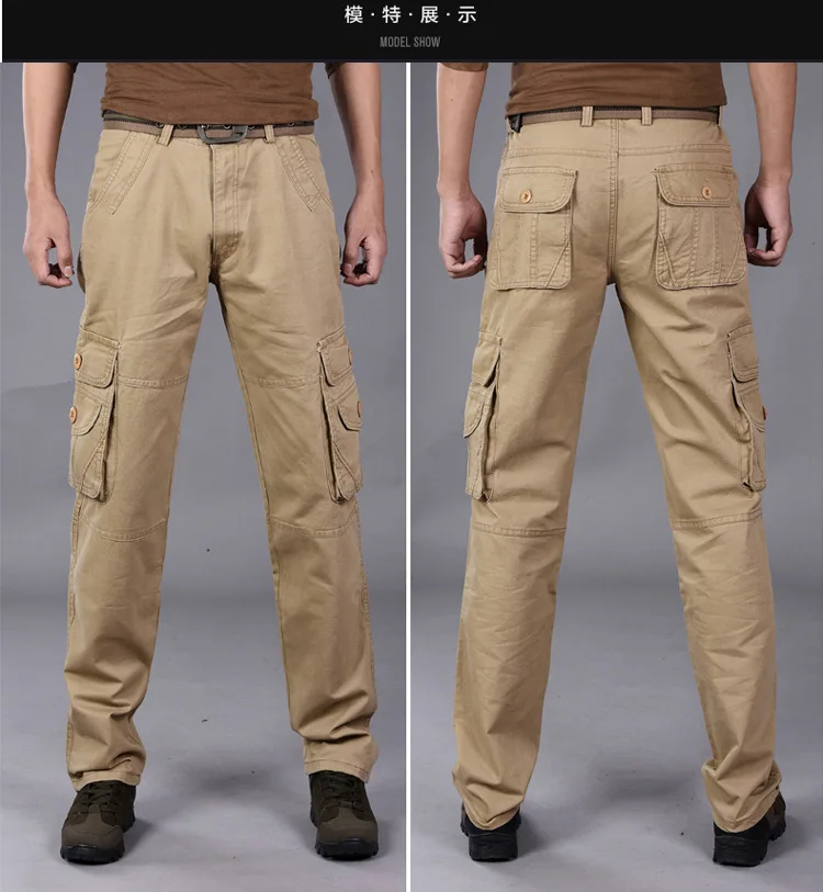 Новый комбинезон 202020new с сумкой штаны прямые свободные мужские брюки