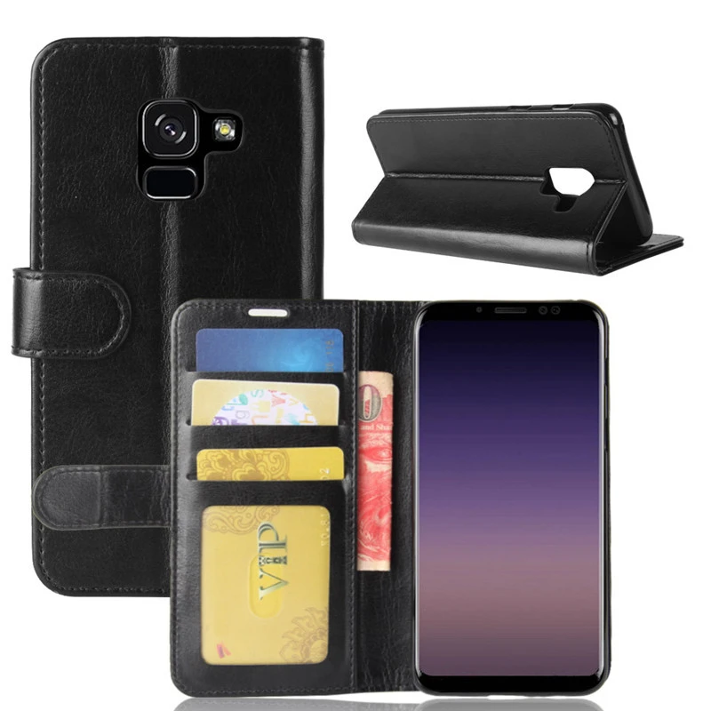 Для samsung Galaxy A5 2018 чехол 5 Роскошный для телефона из искусственной кожи A530F A530 SM с