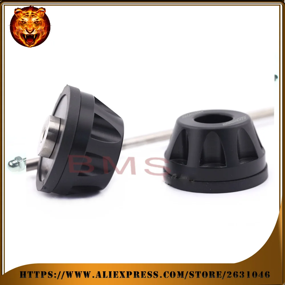 

Motorcycle Front Axle Fork Wheel Protector Crash Sliders For BMW R1200GS LC 2013-2018 1200GS r1200 Adventure 2016 free shipping