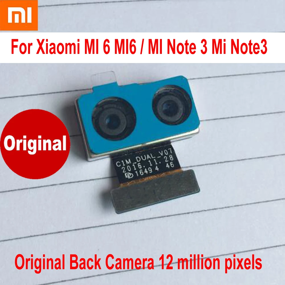 Оригинальный Лучший рабочий модуль основной задней камеры Xiaomi MI 6 MI6 M6 запасные