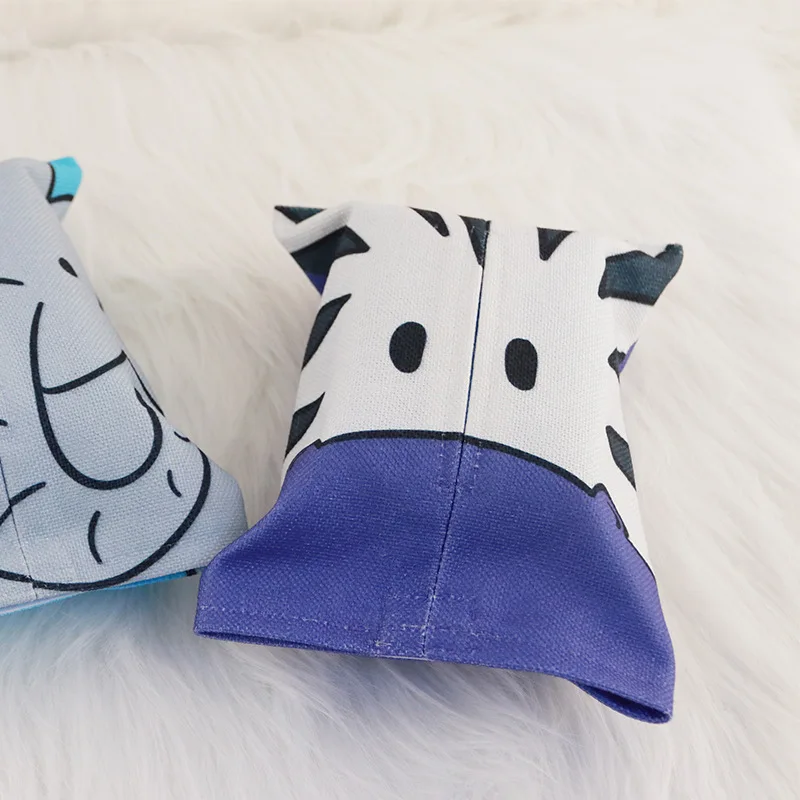 Креативная бумажная Обложка из хлопка и льна держатель для салфеток мультяшный