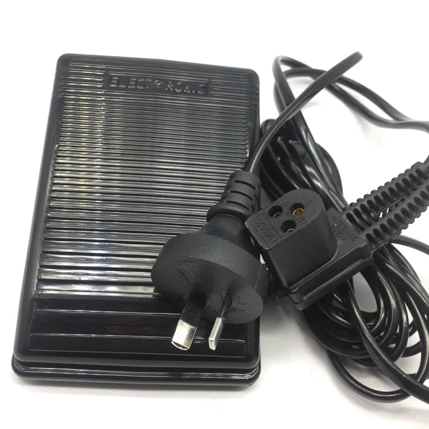 T-AU plug Педаль управления#979314-031 W/шнур Singer 8019 8200 8220 8500 8600 8734 8774 974+ EURO-PRO штепсельная вилка австралийского стандарта - Цвет: T-AU plug