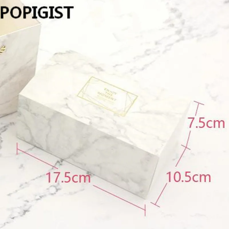 B 17.5x10.5x7.5CM Мраморная цветная винтажная Свадебная коробка для конфет, Подарочная сумка, крафт-бумага, Подарочная коробка, шоколадные коробки, сумка для печенья, женская сумка, маленькие подарочные мешки, коробка - Цвет: B 17.5x10.5x7.5CM