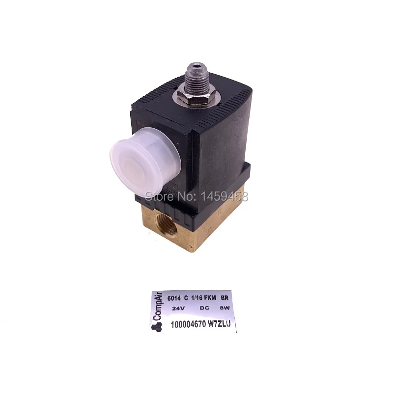 

2pcs/lot 100004670 CompAir screw air compressor solenoid valve G1/4 thread