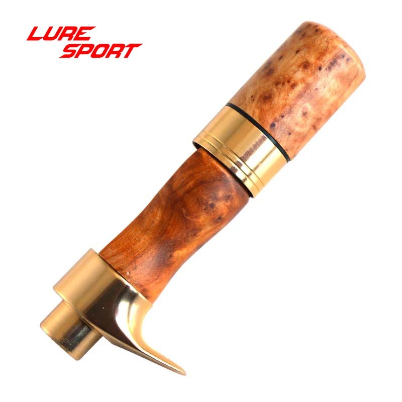 LureSport Burl дерево алюминиевая катушка сиденье Удочка строительный компонент спиннинг литье катушка сиденье ремонт полюс DIY аксессуар