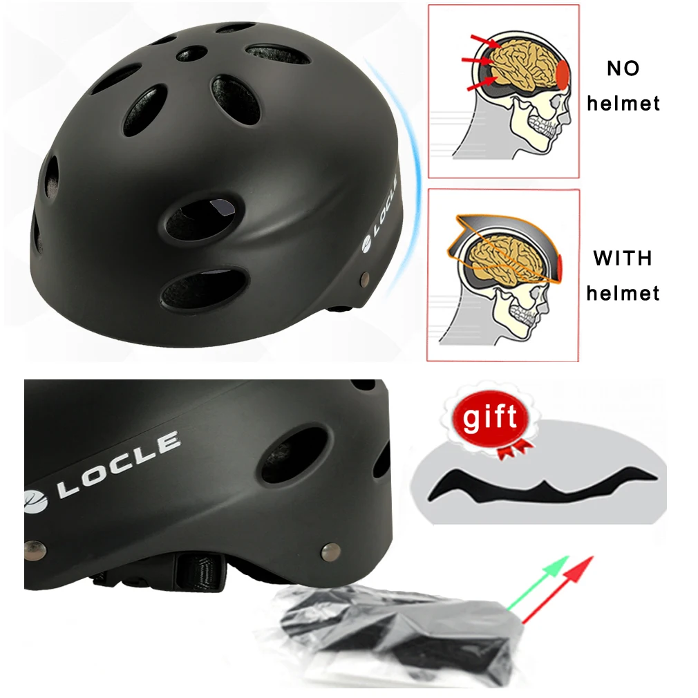 LOCLE Top Quality Rock Climbing Helmet Mountain Climbing Helmet Cap CE Safety Rescue Helmet S/M/L/XL Size