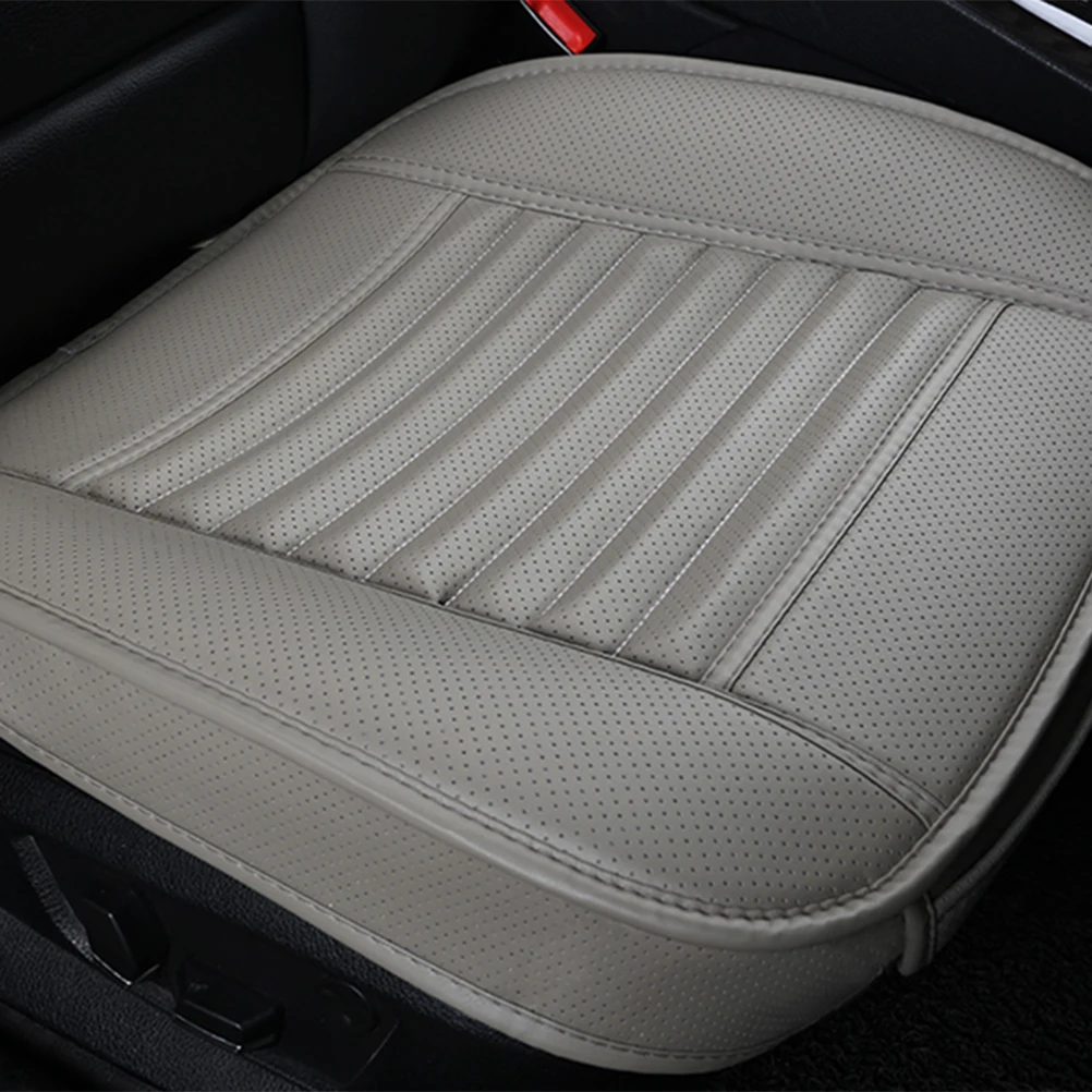 1 шт. чехол для автомобильного сиденья без спинки из искусственной кожи