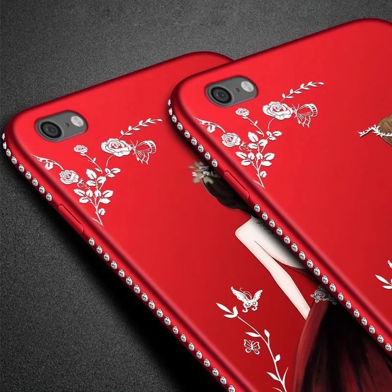 Portefeuille чехол для iphone 8 роскошный блестящий ТПУ силиконовый задней крышки Apple iPhone 7